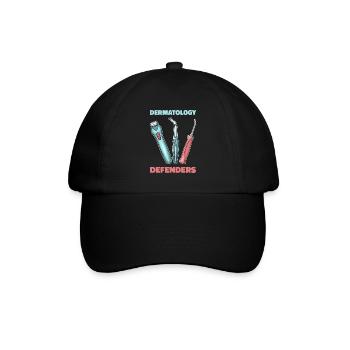 Dermatology Nurse Team - Baseball Cap - black/black - Front