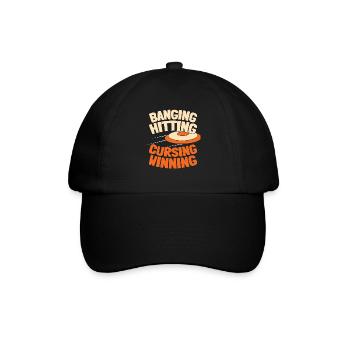 Frisbee Golf Disc Golf - Baseballkappe - Schwarz/Schwarz - Vorne