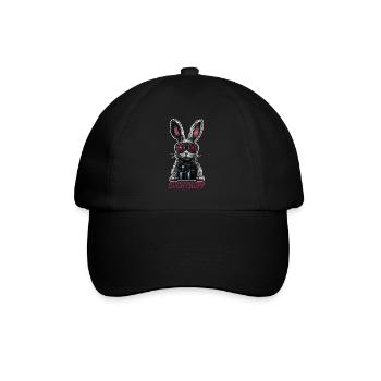 Easter Search Party Cool Easter Bunny - Baseball Cap - black/black - Front