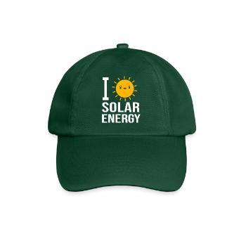 Solaire Durabilité Énergies renouvelables - Casquette classique - vert bouteille - Devant
