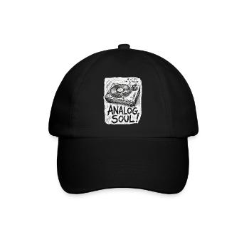 Soul analogique - Casquette classique - noir/noir - Devant