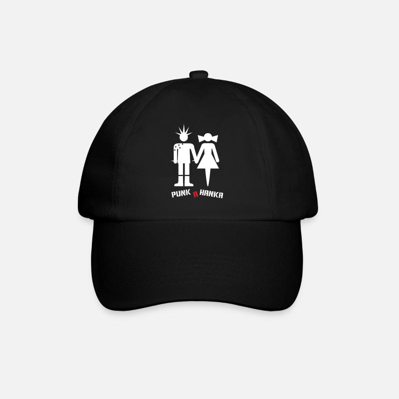 PUNK A HANKA - Casquette classique - noir/noir