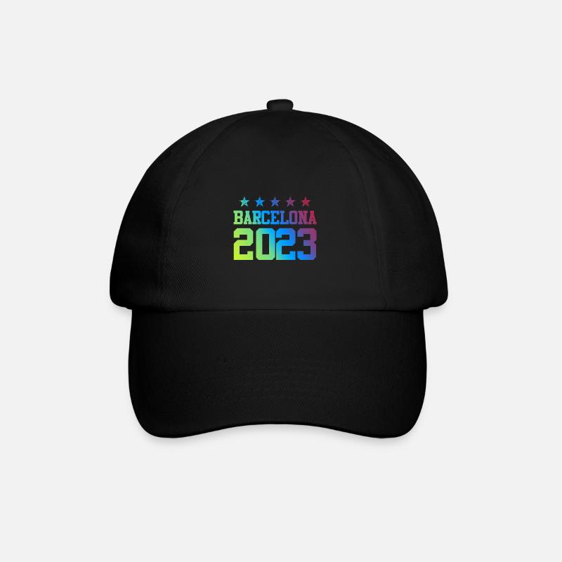 Barcelone 2023 - Casquette classique - noir/noir