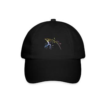 Perchiste Enfant Saut à la perche - Casquette classique - noir/noir - Devant