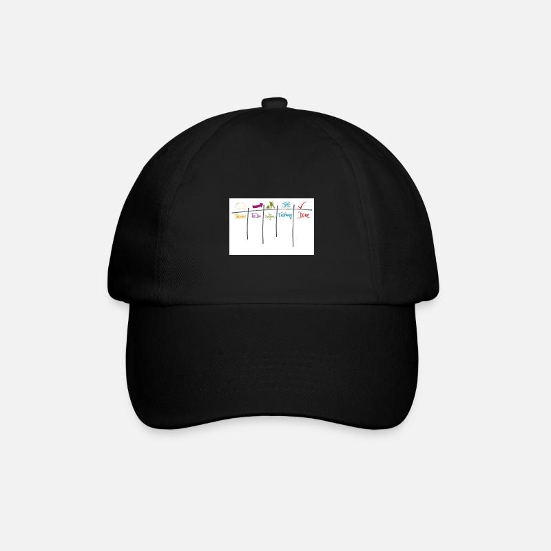 Processus de cadeau d'agilité de conseil Kanban - Casquette classique - noir/noir