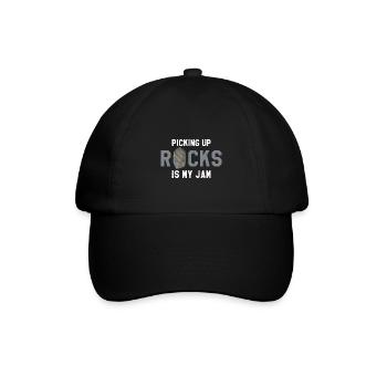 Collecteurs minéraux et ventilateur de minéraux de minerais - Casquette classique - noir/noir - Devant