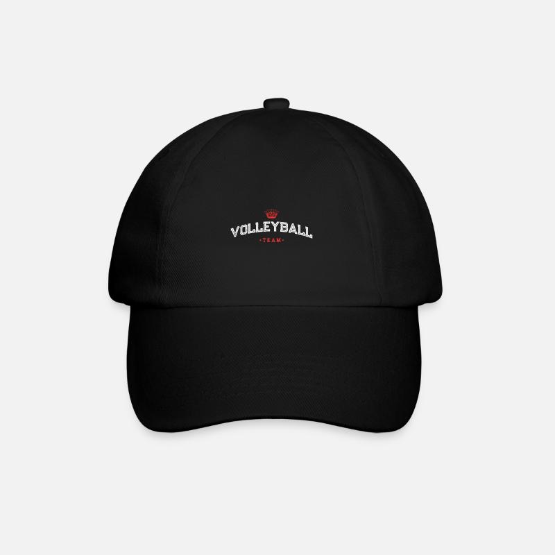 Équipe de volley-ball - Casquette classique - noir/noir