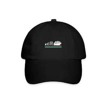 Kreuzfahrt Kreuzfahrtschiff Evolution - Baseballkappe - Schwarz/Schwarz - Vorne
