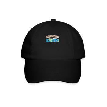 Geologist Study Of Earth Chemistry Rocks - Baseball Cap - black/black - Front