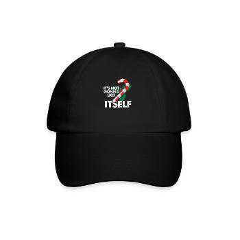 Ca ne va pas se lécher La canne de Noël - Casquette classique - noir/noir - Devant