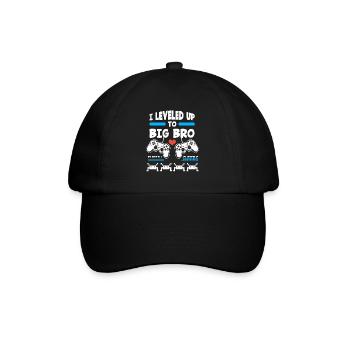 J'ai nivelé jusqu'à Big Bro - Casquette classique - noir/noir - Devant