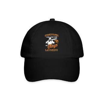 Tontaubenschießen Jagd Wildtierjäger - Baseballkappe - Schwarz/Schwarz - Vorne
