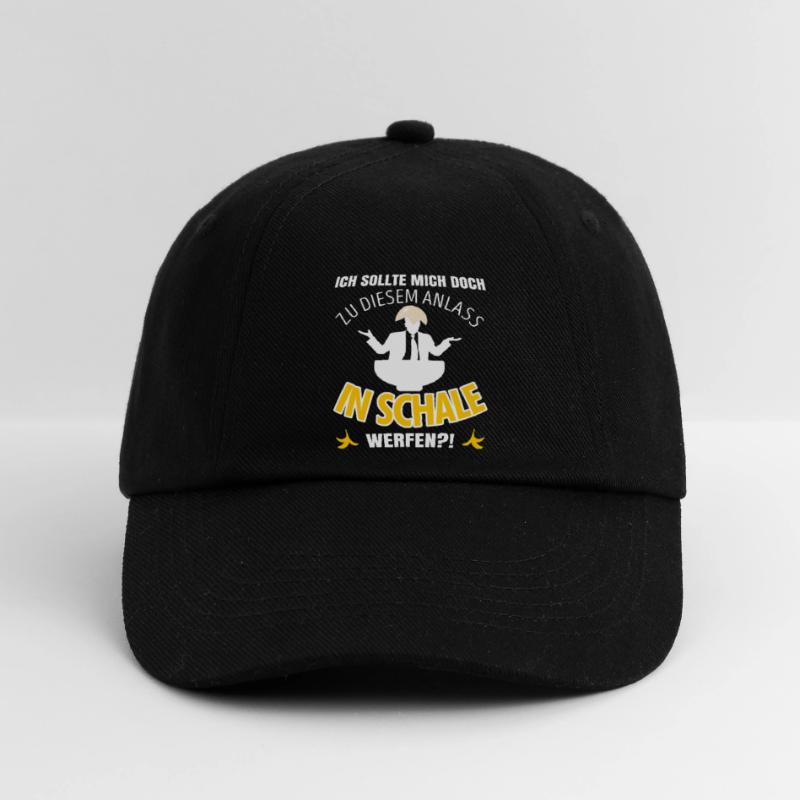Anti Dressedcode Gast | Scherz Outfit | In Schale Baseballkappe
