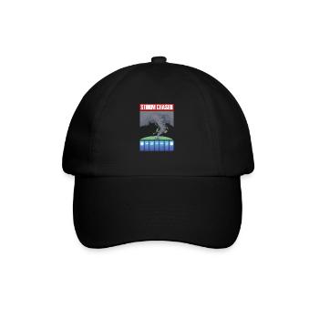 Storm Chaser Hurricane Meteorology Tornado Gift - Baseball Cap - black/black - Front