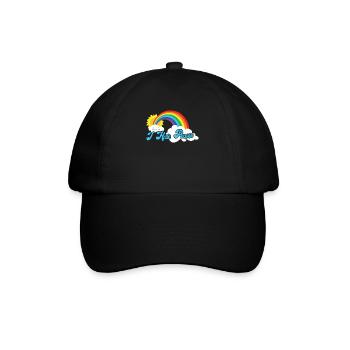 Cute Cloud - I hate people - Baseball Cap - black/black - Front