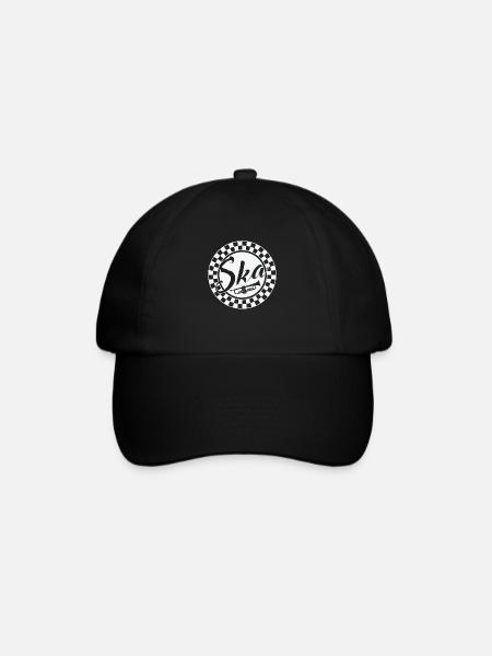 Ska Musik Trompete Swing Jazz Musikstil - Baseballkappe - Schwarz/Schwarz