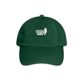 Fière rugby maman joueur de football - Casquette classique - vert bouteille - Devant