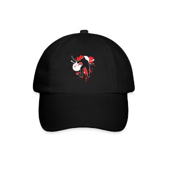 Drapeau autrichien Hockey - Hockey sur glace - Casquette classique - noir/noir - Devant