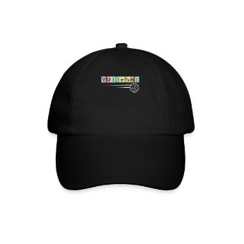 Joueur de volleyball Chimie sportive - Casquette classique - noir/noir - Devant