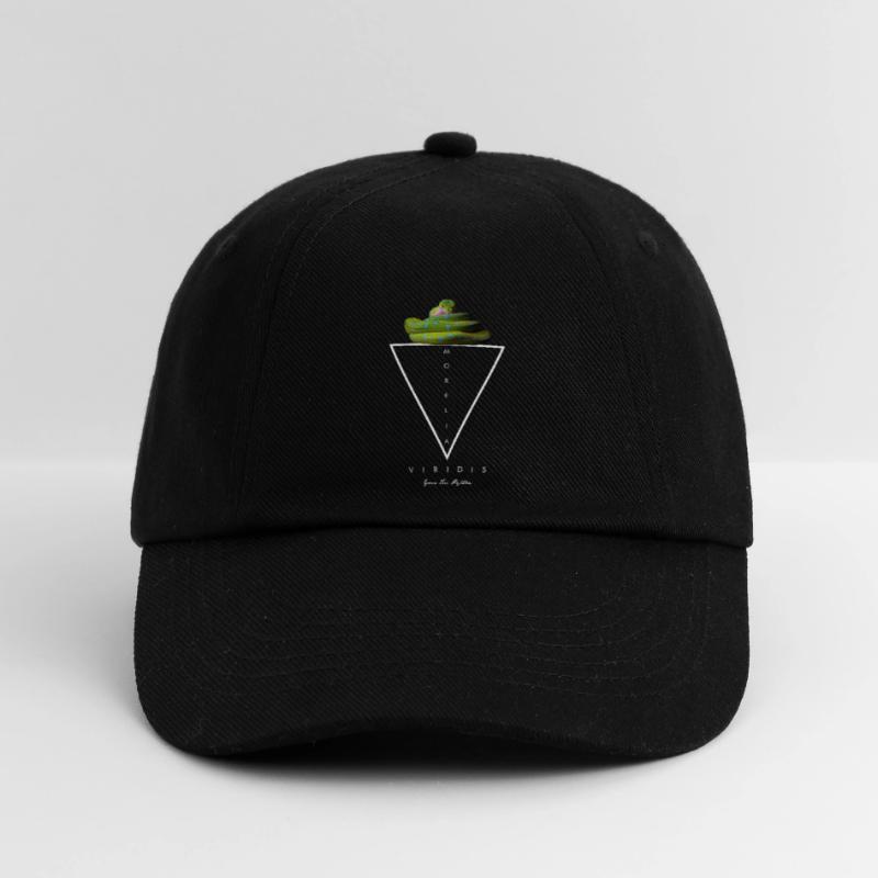 Green Tree Python Modern Geometric Baseball Cap