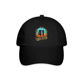 Mise à jour Level Up 41 Ans Édition Limitée Rétro - Casquette classique - noir/noir - Devant