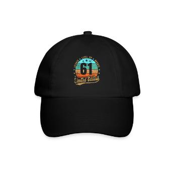 Update Level Up 61 Years Limited Edition Retro - Baseball Cap - black/black - Front