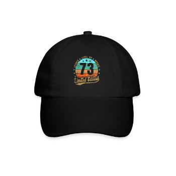 Update Level Up 73 Jahre Limited Edition Retro - Baseballkappe - Schwarz/Schwarz - Vorne