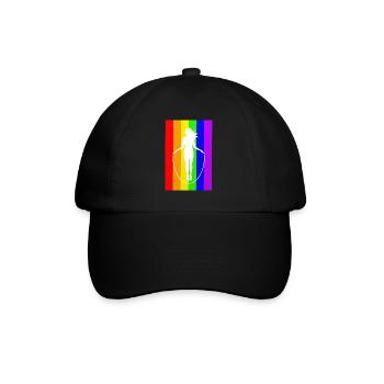 Jumping Rope Jumping Rope Jumping Sticker Shirt - Baseball Cap - black/black - Front