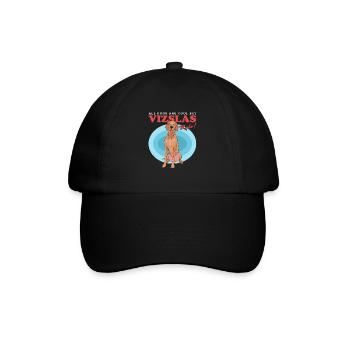 Magyar Vizsla | Dog Dog Owner Gift - Baseball Cap - black/black - Front