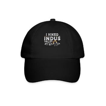 Randonnée - Vallée de l’Indus - Casquette classique - noir/noir - Devant