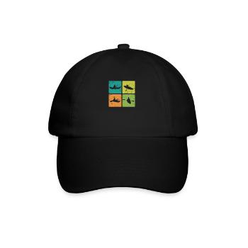 Kayak and Canoe Boat Paddle Boat Canoeing - Baseball Cap - black/black - Front