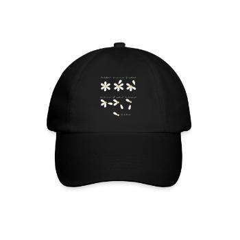 Daisy Game Elle m’aime Elle m’aime - Casquette classique - noir/noir - Devant