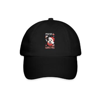 Australian Shepherd Merry Christmas - Baseball Cap - black/black - Front