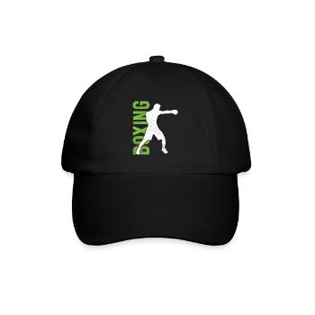 Boxsport Boxing - Baseballkappe - Schwarz/Schwarz - Vorne