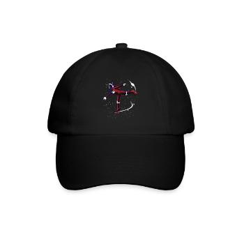 Ice skating Figure skating - Baseball Cap - black/black - Front