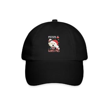 Joyeux Noël Labrador - Casquette classique - noir/noir - Devant