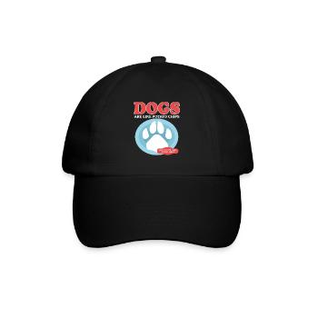 Dogs Dog Owner Dog Lovers Gift - Baseball Cap - black/black - Front