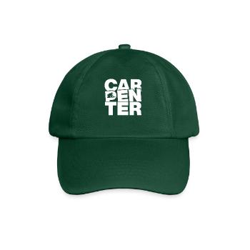 Carpentry - Carpenter - Baseball Cap - bottle green - Front