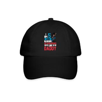 I'm 5 - Young Rocker - Baseball Cap - black/black - Front