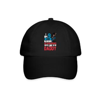 I'm 9 - Young Rocker - Baseball Cap - black/black - Front
