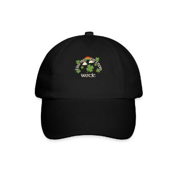 Kiss Me - St. Patrick's Day Wotje - Baseball Cap - black/black - Front