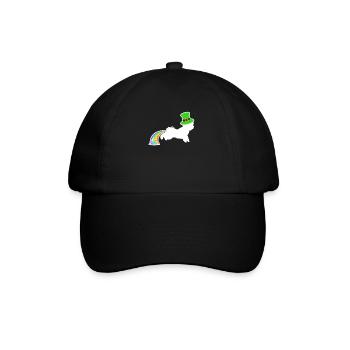 Le Chien de Saint-Patrick - Bichon Frise - Casquette classique - noir/noir - Devant