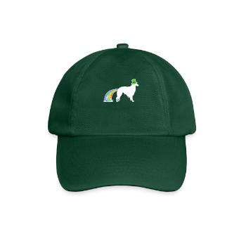 Chien de Saint-Patrick - Borzoi - Casquette classique - vert bouteille - Devant
