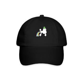 St. Patrick’s Dog - Caniche - Casquette classique - noir/noir - Devant