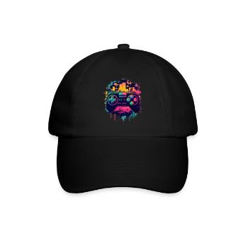 Gaming Console - Baseball Cap - black/black - Front