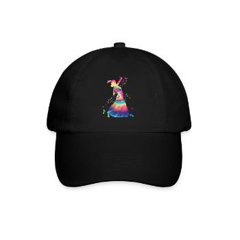 Femme flamenco avec robe flamenco - Casquette classique - noir/noir - Devant