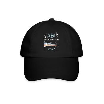 ABI looking for freedom - Baseballkappe - Schwarz/Schwarz - Vorne