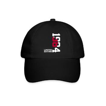 LIMITED EDITION 1984 JAPAN 42. GEBURTSTAG - Baseballkappe - Schwarz/Schwarz - Vorne