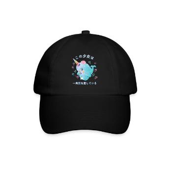Narval Love Mama Narval - Casquette classique - noir/noir - Devant