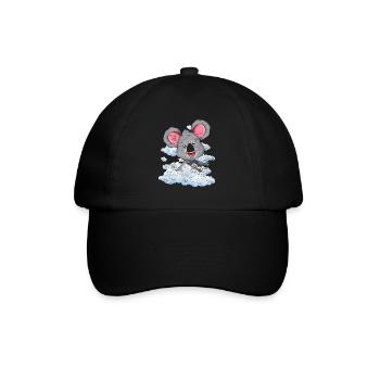 Australie Animal Zoo Animal Gift Nuages Koala - Casquette classique - noir/noir - Devant